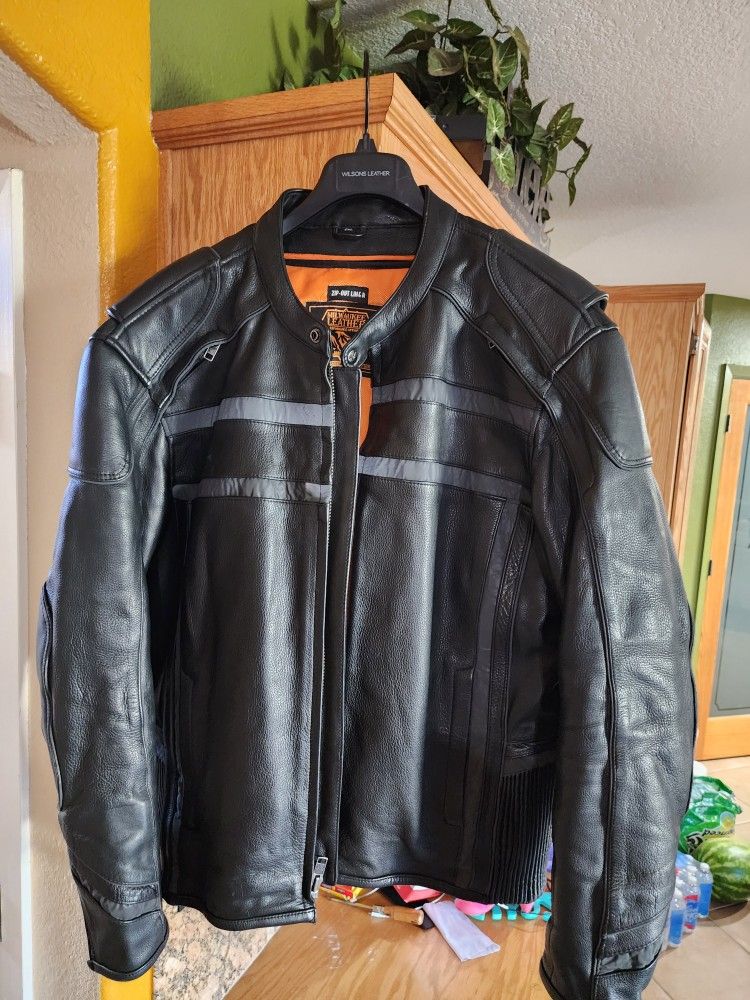 Heavy Duty Milwaukee Leather Motorcycle Jacket