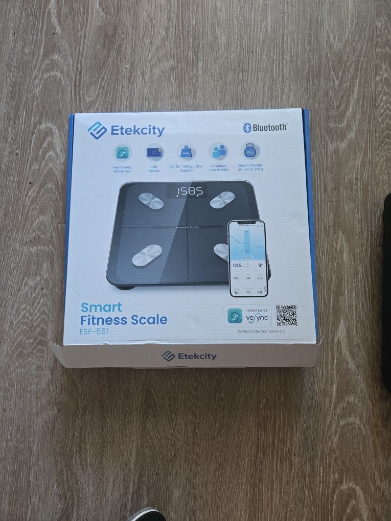 Smart Weigh/fitness Scale With Bluetooth