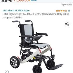 Electric Wheelchair ♿️  Brand New In Box