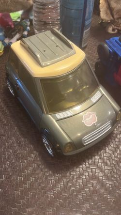 Bratz Car Vintage Y2K Toy Silver Gray Mini Cooper