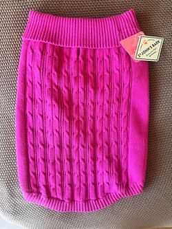 Pink Dog Sweater
