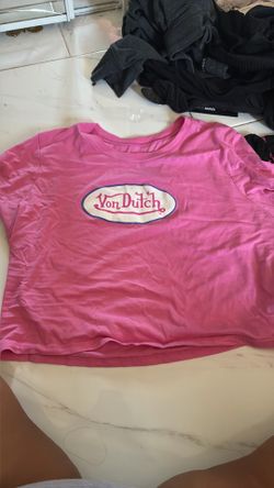 Von Dutch cropped shirt