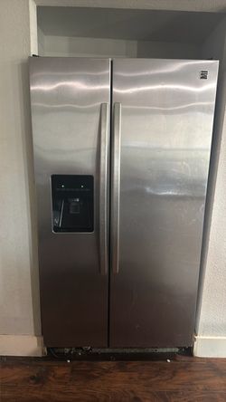 Kenmore Stainless Steel Side-by-Side Refrigerator