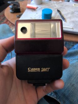 Cannon 244T Speedlite flash