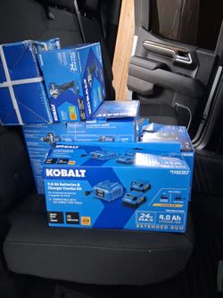 KOBALT BATERRY TOOLS