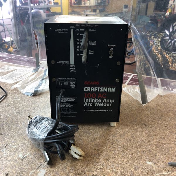 Craftsman AC ARC Welder 100 Amp for Sale in Newport News, VA OfferUp