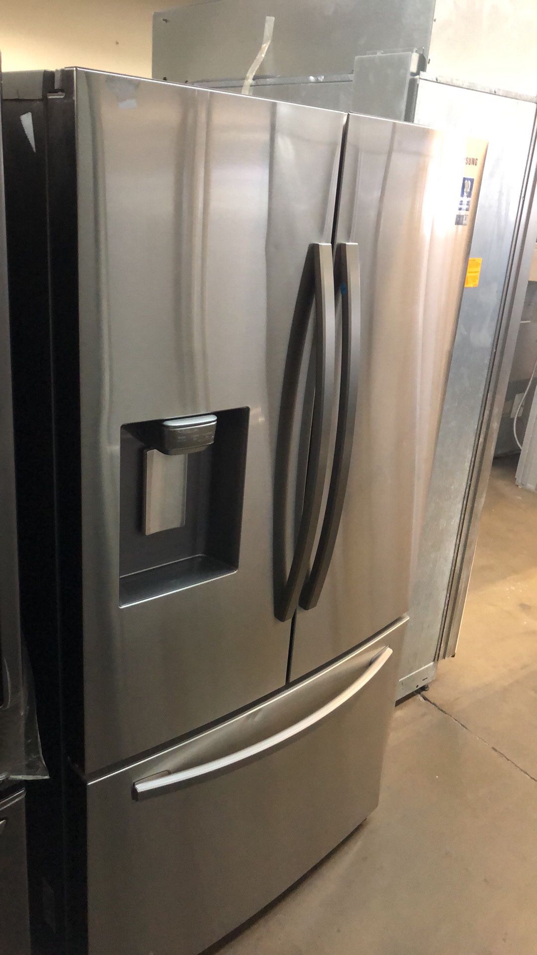 New Open Box Samsung Counter Depth Stainless Steel Refrigerator 