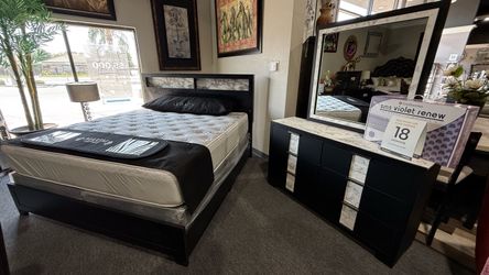 4 PC KING BEDROOM SET