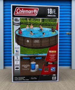 New! Coleman 18ft Pool