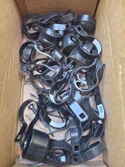Fence Parts. Chainlink Black
