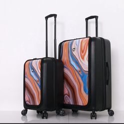 Luggage  Mia Toro 2 Piece Set 28&20 Inch With TSA Locked Brand New In Box 