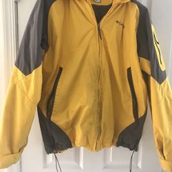 Columbia Mens Winter Fleece Lined Hooded Jacket  Large 