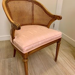Chair - Karges, Cane Back Barrel