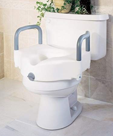 Locking Raised Toilet Seat