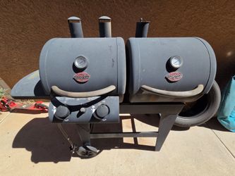 Charcoal and gas grill