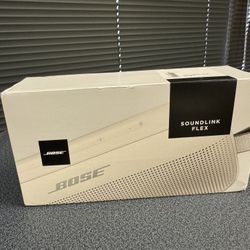 NEW Sealed Bose SoundLink Flex Bluetooth Speaker – White