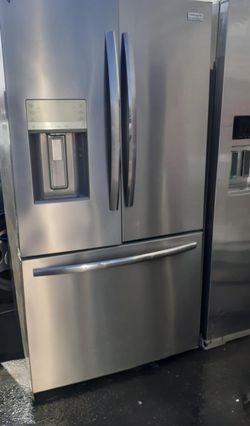 Frigidaire 3-Door Stainless Steel Refrigerator Fridge
