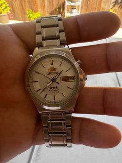 Orient Three Star Crystal 21 Jewels Watch