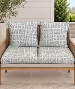 outdoor deep seat cushion set of 2