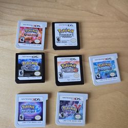 Pokemon games great condition