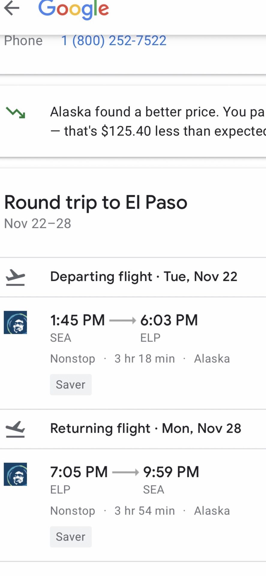 Round Trip Ticket