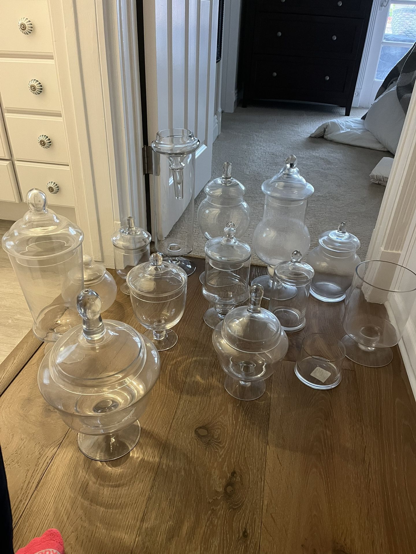 Assorted Apothecary Jars