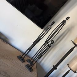 Pottery Barn, Early Man, Iron Statues