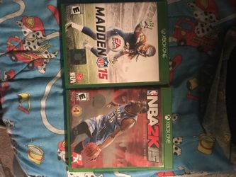 Madden 15 and NBA 2k15