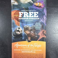 Aquarium Of The Pacific Long Beach Ticket