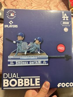 Shohei Ohtani LA Dodgers 50 Home Runs & 50 Stolen Bases Slider Dual Bobblehead