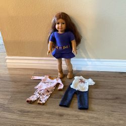 American Girl Doll Saige 