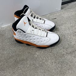 Jordan 13s Men’s size 13 White/Orange/black 