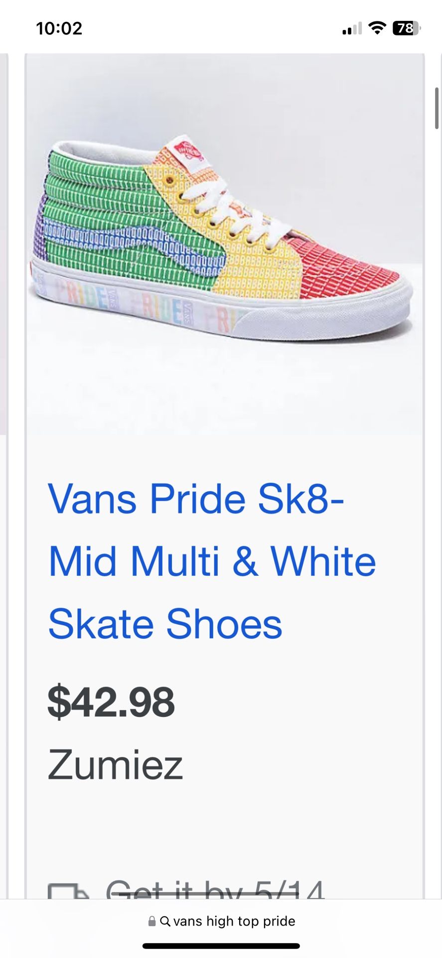 Vans Pride Shoes 