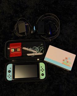 Nintendo Switch Animal Crossing: New Horizons Edition Console Bundle