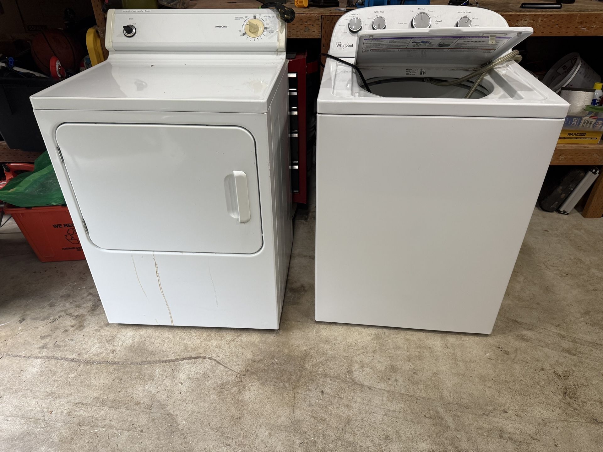 Washer And Dryer