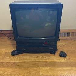 Nintendo CRT Sharp Tv Combo (sega SNES NES N64)