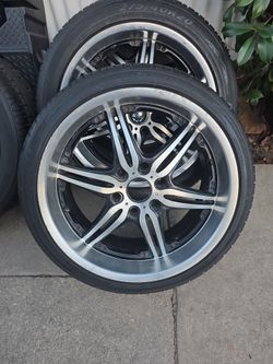 Wheels and tires
