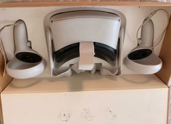 Meta Quest 2 VR Headset with Controllers