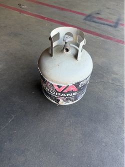 Propane tank empty