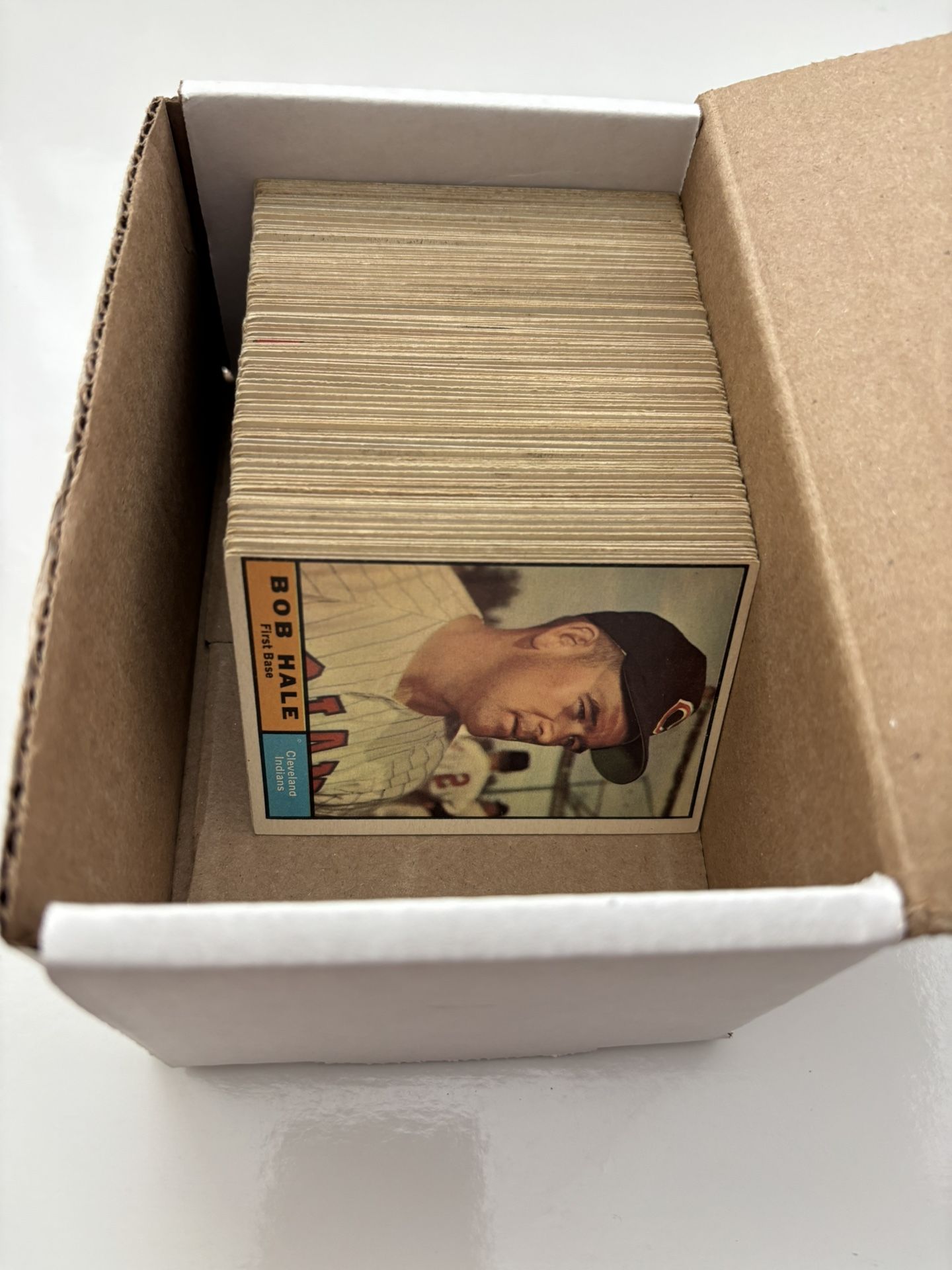1961 Topps Baseball Card Set Of 176 Different Cards With Stars