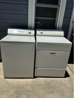Washer and dryer