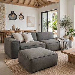 Castlery Jonathan  Couch with Ottoman