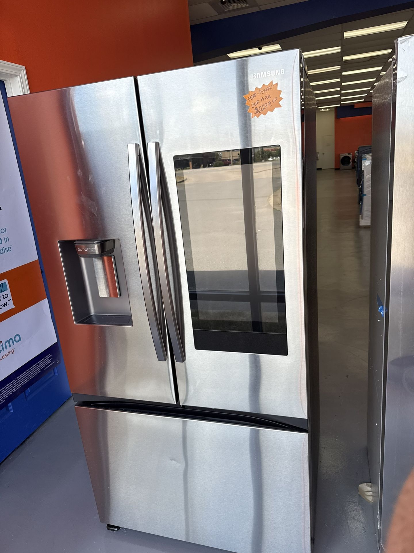 SAMSUNG BESPOKE FRENCH DOOR FRIDGE