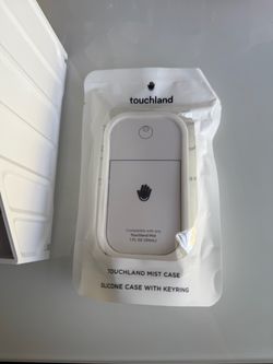 Touchland Mist Silicone Case with Keyring