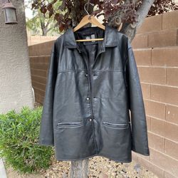 Women’s Leather Jacket. Lamb  skin  Handmade Italian Medium 