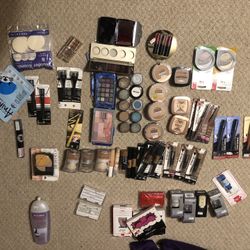 Makeup And Some Nail Care Items 