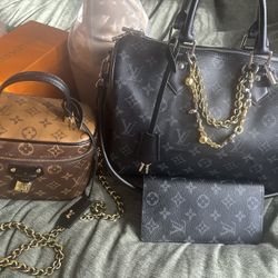 Lv Bag With Wallet