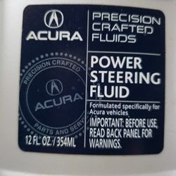 Power Steering Fluid For Acura/honda Vehicles