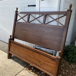Harbor House Wood Frame Queen Sized Bed Frame