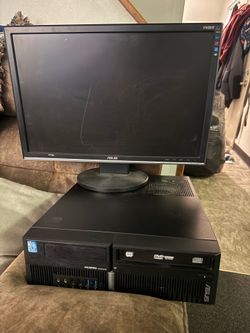 Asus windows computer with monitor